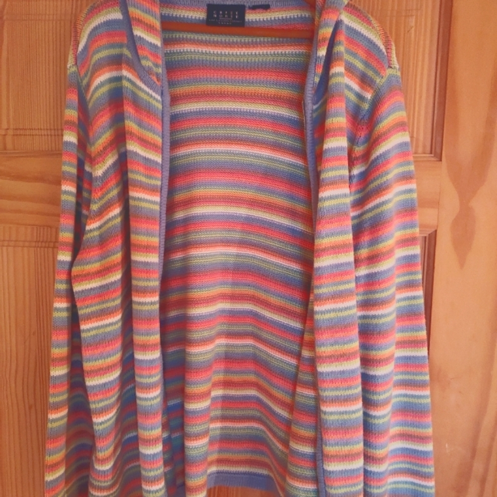 Womans zip up cardigan sweater